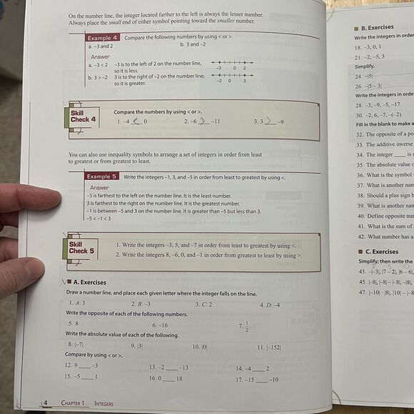 BJU Bob Jones Pre Algebra Student Worktext Homeschool Curriculum Second Edition - Picture 5 of 10